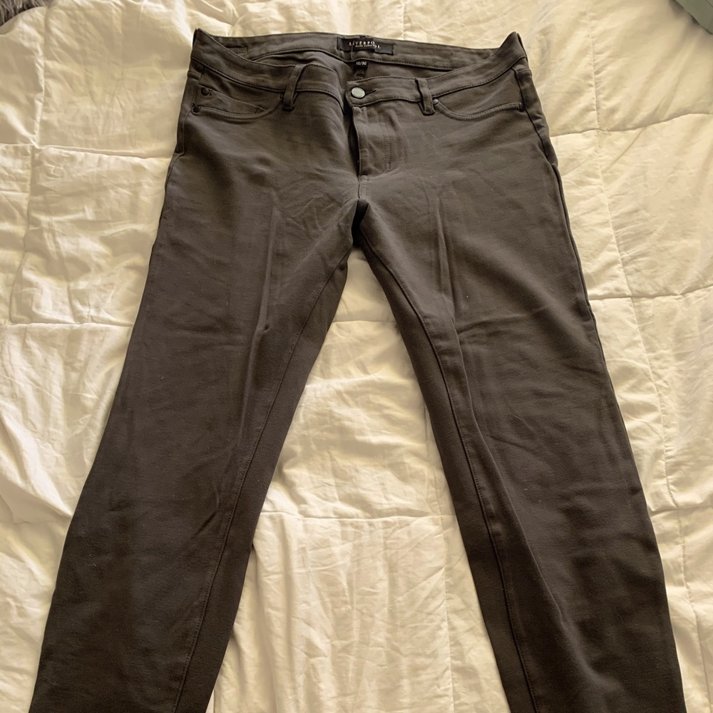 Liverpool Jeans, stretchy in Magnet (gray)